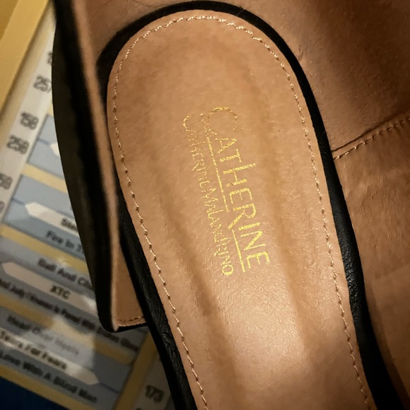 Catherine Malandrino Black Loafers - Picture 8 of 11